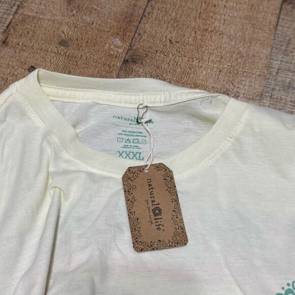 Natural Life Comfy Tee | Happy Here NWT size XXXL 3X - Picture 14 of 14